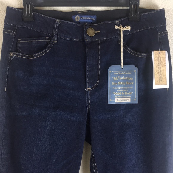 democracy rebel barely boot jeans